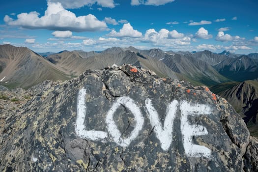 mountain landscape of love for hiking and travel in nature pragma