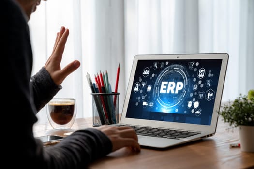 ERP enterprise resource planning software for modish business to plan the marketing strategy