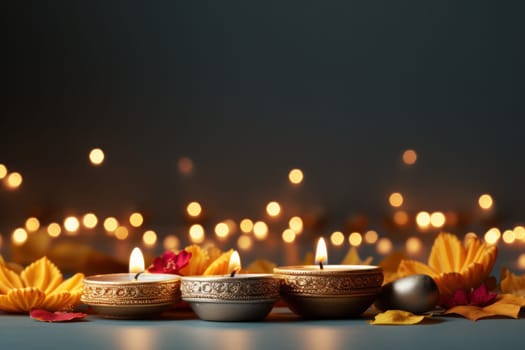 Diwali is an Indian holiday, the festival of fire. Generative AI.