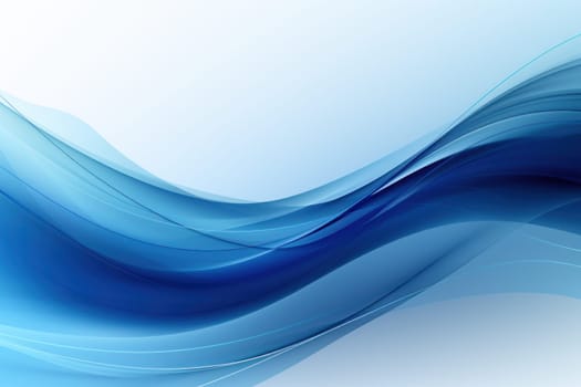 Blue modern business slide abstract background. Generative AI.