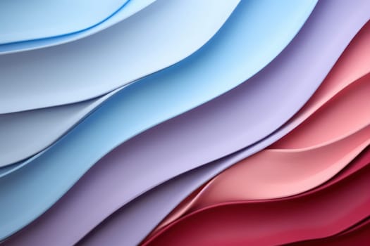 Abstract geometric rainbow colors color 3d background. Generative AI.