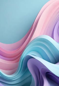 Abstract background with wavy pattern. Vector illustration.Abstract 3D rendering of paper cut waves. Colorful background with cut out shapes. Futuristic technology style.Abstract background with wavy lines.