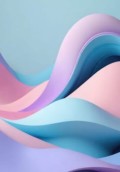 Abstract background with wavy pattern. Vector illustration.Abstract 3D rendering of paper cut waves. Colorful background with cut out shapes. Futuristic technology style.Abstract background with wavy lines.