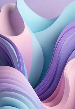 Abstract background with wavy pattern. Vector illustration.Abstract 3D rendering of paper cut waves. Colorful background with cut out shapes. Futuristic technology style.Abstract background with wavy lines.