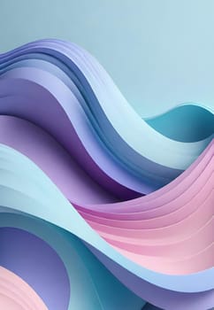 Abstract background with wavy pattern. Vector illustration.Abstract 3D rendering of paper cut waves. Colorful background with cut out shapes. Futuristic technology style.Abstract background with wavy lines.