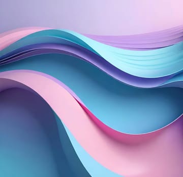 Abstract background with wavy pattern. Vector illustration.Abstract 3D rendering of paper cut waves. Colorful background with cut out shapes. Futuristic technology style.Abstract background with wavy lines.