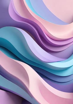 Abstract background with wavy pattern. Vector illustration.Abstract 3D rendering of paper cut waves. Colorful background with cut out shapes. Futuristic technology style.Abstract background with wavy lines.