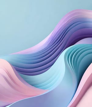 Abstract background with wavy pattern. Vector illustration.Abstract 3D rendering of paper cut waves. Colorful background with cut out shapes. Futuristic technology style.Abstract background with wavy lines.