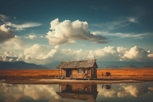 Background images of loneliness from various perspectives. Generative AI.