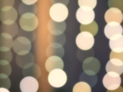 Abstract bokeh lights with soft light background