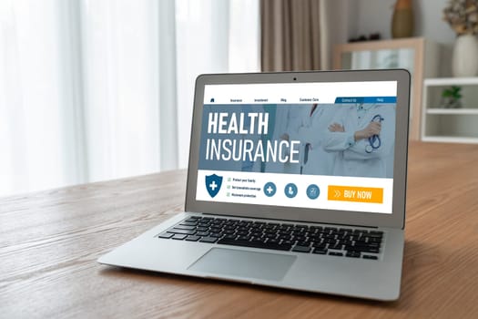 Health insurance web site modish registration system for easy form filling