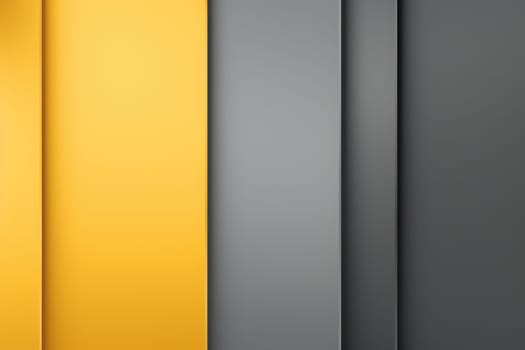 Business slide background gray and yellow.. Generative AI.