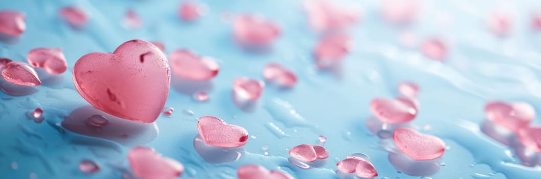 pink hearts valentines day abstract background and design backdrop pragma