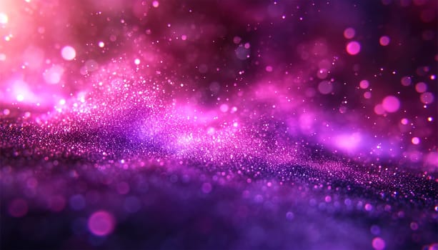 Purple sparkles abstract background. Sweet View Abstract Background Optical Red Purple Bokeh Lights Glitter Sparkle Dust Illustration. Festive glitter design beauty