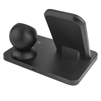 Wireless charging in the form of a phone stand