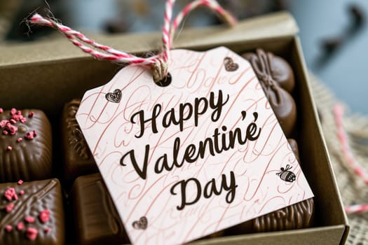 valentine chocolate for present on the valentines day pragma