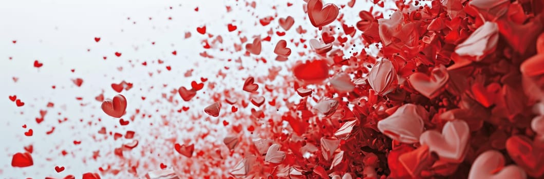 red and white valentines day background blossom love pragma