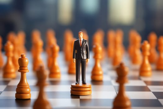 Human resource management recruitment leadership and team building. Generative AI.