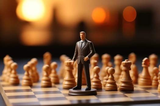 Human resource management recruitment leadership and team building. Generative AI.