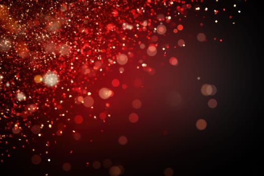 Happy New Year Celebration Sparkles. Generative AI.