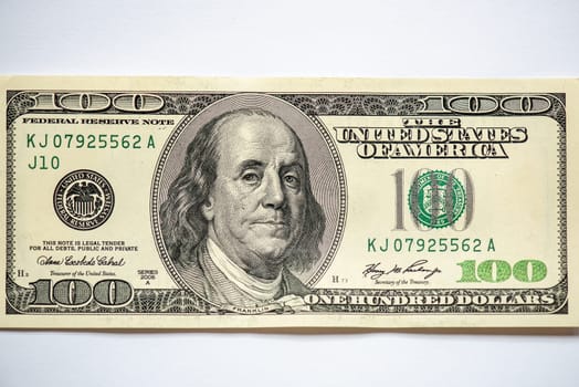 US 100 dollars banknote