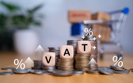 Tax wooden letter, Tax concept.Income tax return, Tax payment and tax deduction planning involve strategies to minimize tax liability, deferring income, tax professional.