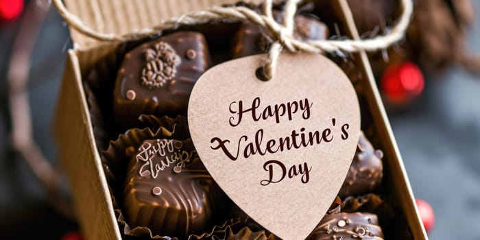 valentine chocolate for present on the valentines day pragma