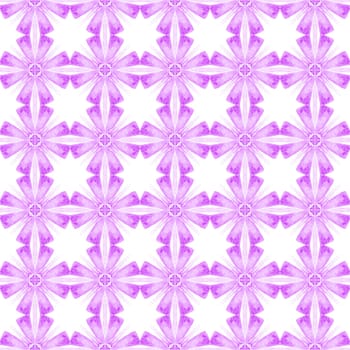 Trendy organic green border. Purple outstanding boho chic summer design. Textile ready magnetic print, swimwear fabric, wallpaper, wrapping. Organic tile.
