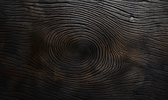 Texture background of fingerprints in dark color. Selective soft focus.