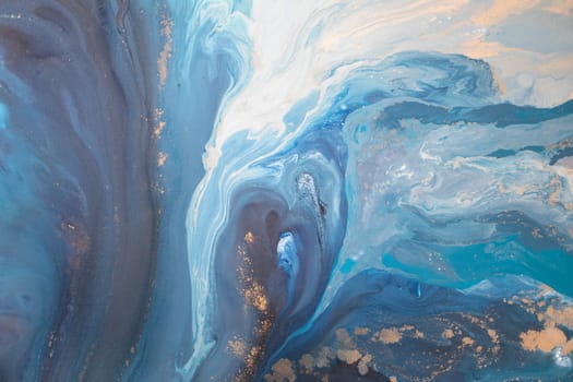 Closeup of the painting. Colorful abstract painting background. Highly-textured oil paint. High quality details. Modern abstract painting, modern contemporary art.