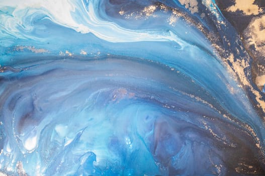 Creative abstract artwork made with translucent ink colors. Trendy wallpaper. Abstract painting, can be used as a background for wallpapers, posters, websites.