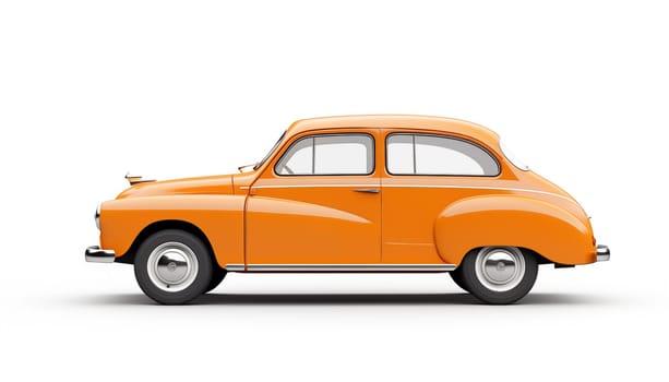 A car on a white background. High quality illustration