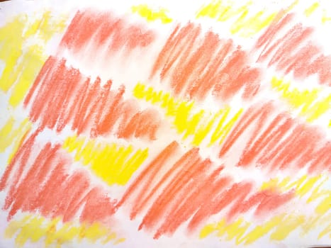 Abstract background, fine drawn texture with multicolored randomly shaded spots. Frame, place for text, copy space. Red, Brown, Yellow, Green