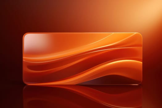 Abstract Light Wave Design: A Futuristic Red Graphic