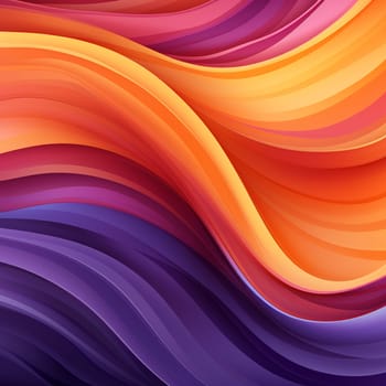 Artistic and classic 3D abstract background of colorful flowing liquid or wave patterns with vignette effect. Art painting of wave pattern. Retro and vintage design. High quality photo