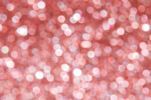 sparkling bokeh from drops, abstraction, festive background, trendy color 2024 peach fuzz, High quality photo