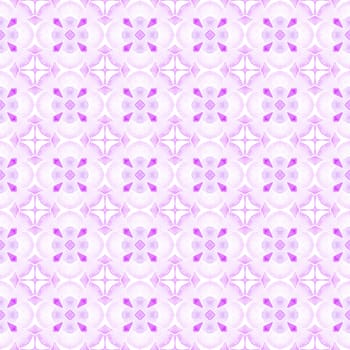 Summer exotic seamless border. Purple nice boho chic summer design. Exotic seamless pattern. Textile ready sightly print, swimwear fabric, wallpaper, wrapping.