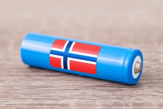 Origin of battery, produce accumulators in Norway