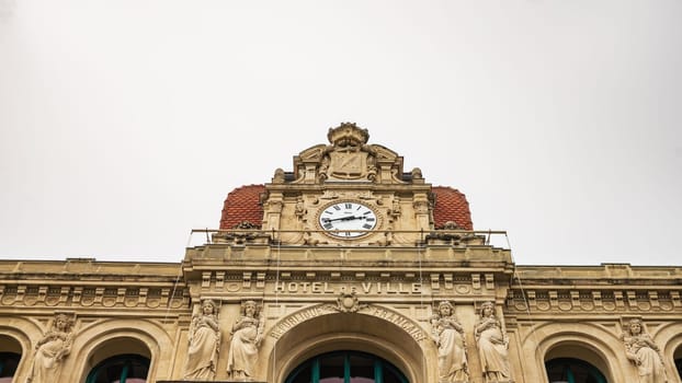 View on colorful buildings of Cannes, French Riviera