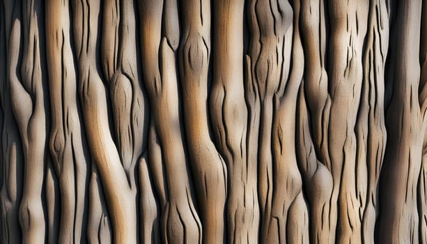 Abstract Wooden Textures and Patterns Created by artificial intelligence