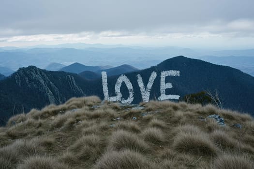 mountain landscape of love for hiking and travel in nature pragma