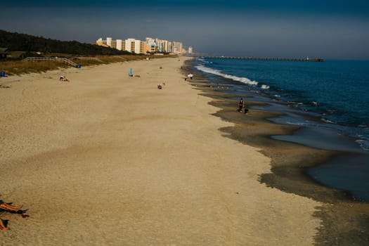 View of Myrtle Beach, South Carolina During a Sunny Day