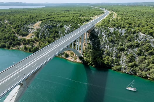 Croatia's bridge architecture perfectly complements the coastal beauty and pristine nature.