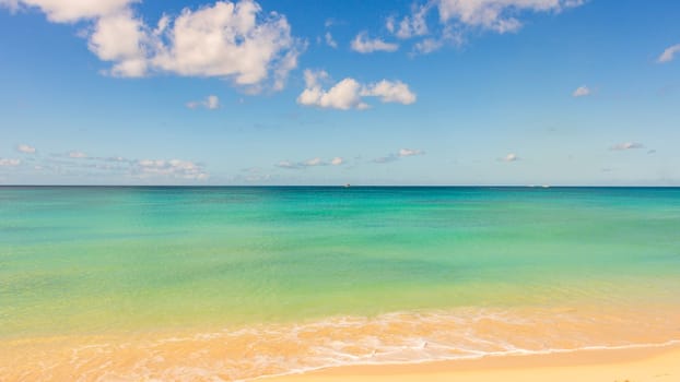 Barbados Island's Sandy Paradise Beach, Caribbean Island