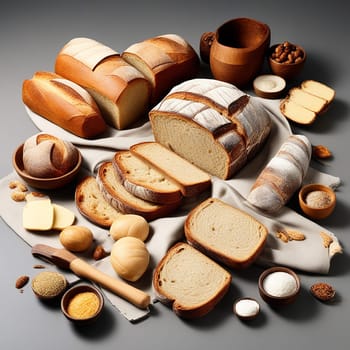 The Art of Baking: Whole and Sliced Breads Crafted to Perfection