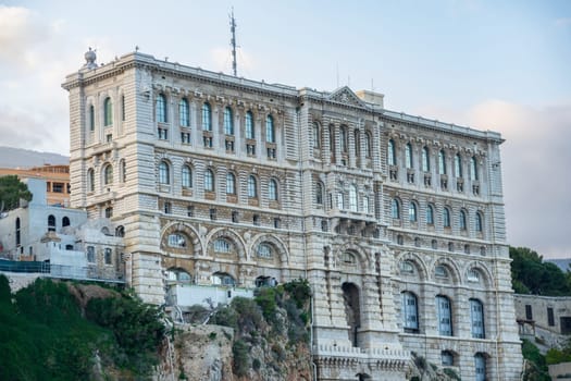 The Oceanographic Museum or Musee Oceanographique in Monte Carlo, Principality of Monaco, French Riviera