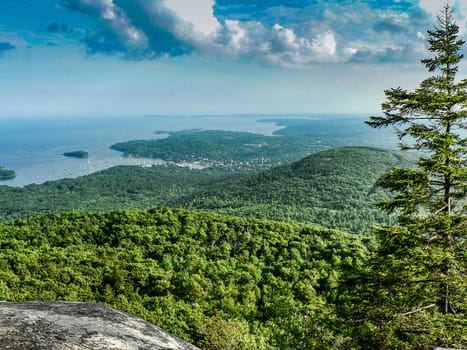 Camden Hills State Park, Camden, Maine in Summer