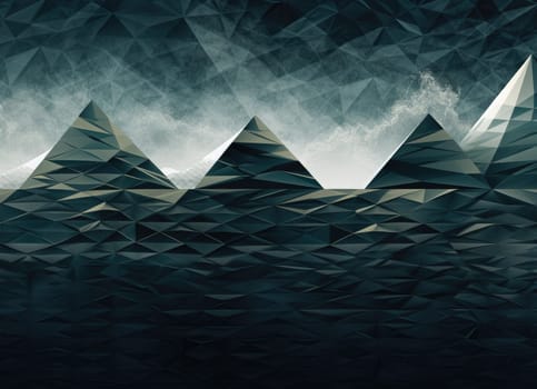 abstract ocean background with geometry shapes and water waves tide comeliness