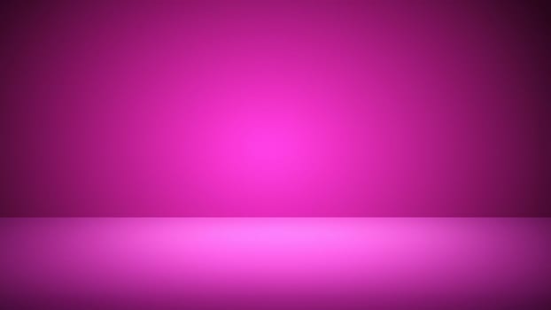 Vibrant Pink Gradient Studio Backdrop with Copy Space