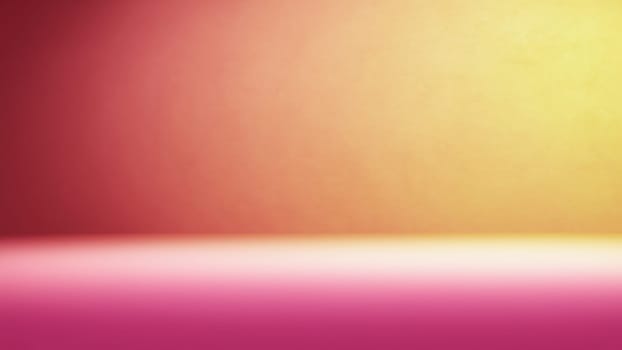 Vibrant Pink and Yellow Gradient Studio Background